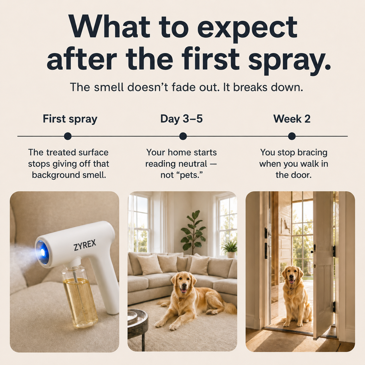 Zyrex Blue Light Enzyme Deodorizer (pet)