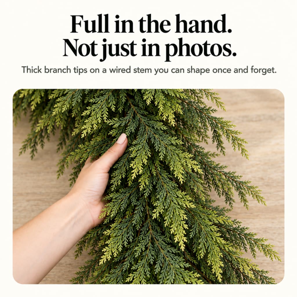 Zyrex™ Cedar Garland Set