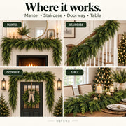 Zyrex™ Cedar Garland Set