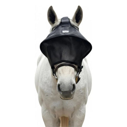 Horse Fly Mask Without Ears Breathable, Lightweight & UV Protective Adjustable Fit - Standard Horse Size